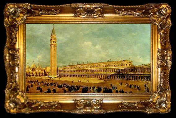 framed  Francesco Guardi piazza san marco, venedig, ta009-2